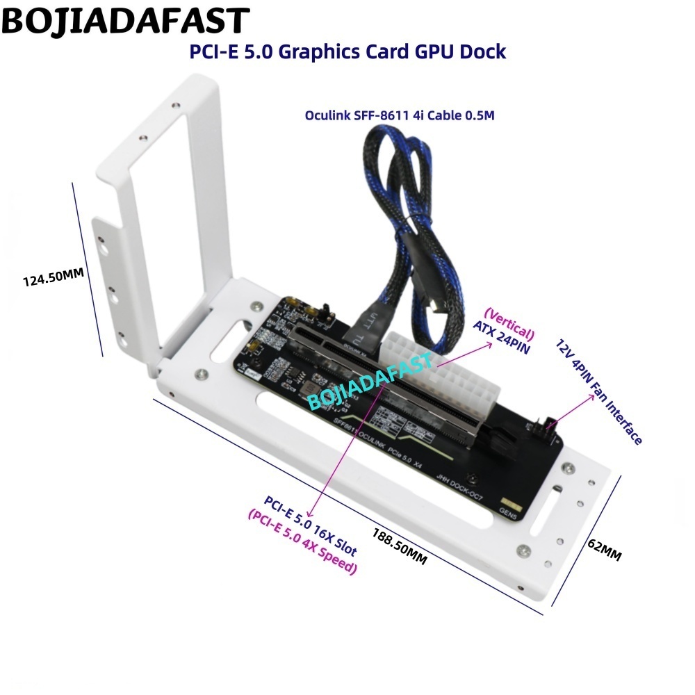 PCI-E 5.0 X4 OCuLink Zewnętrzn – Oculink Egpu Dock Graphics Card recenzja i cena